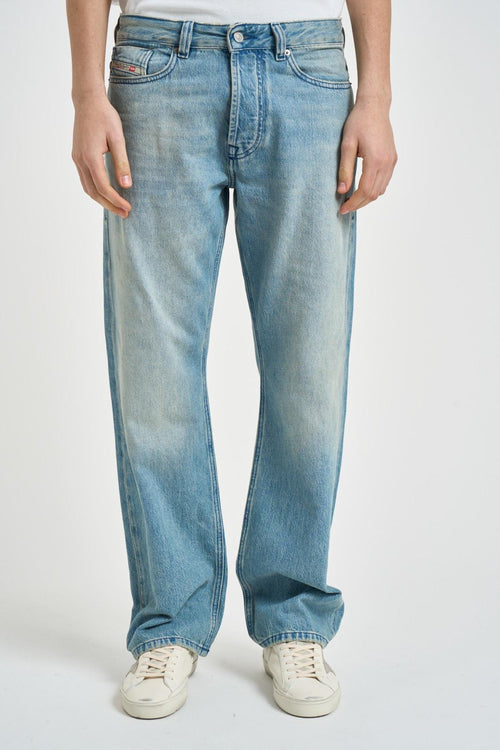 Jeans uomo D-Eeper in denim chiaro