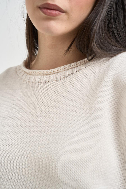 Maglia donna panna - 2