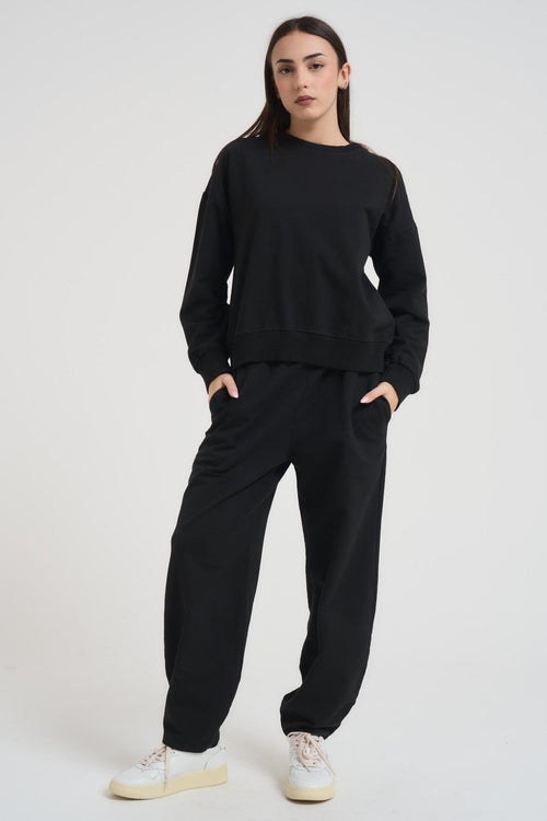 Completo tuta donna nera