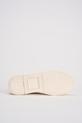 Sneakers donna Torneo beige e nere - 8