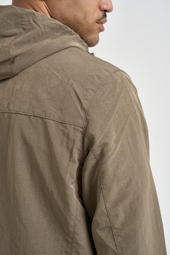 Giubbotto uomo verde militare - 7