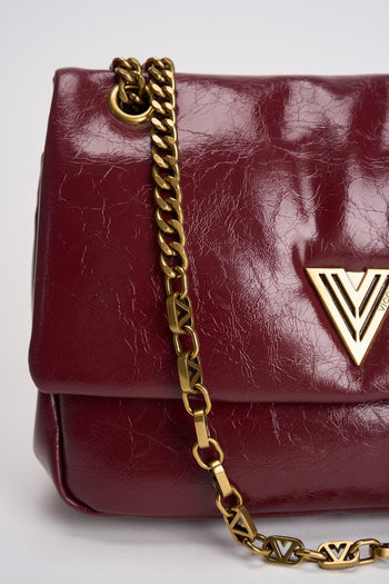 Borsa donna semilucida bordeaux - 3