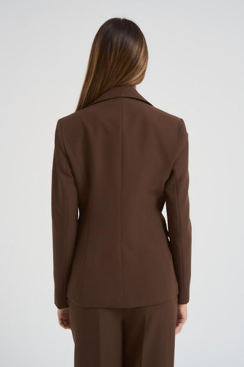 Completo abito donna marrone - 4