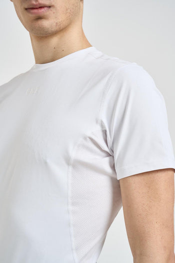 T-shirt uomo sportiva bianca - 3