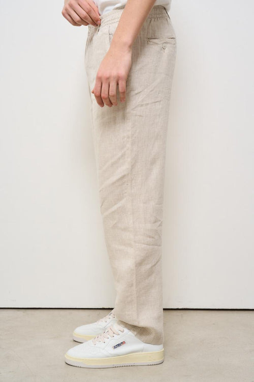 Pantalone uomo chino beige - 2