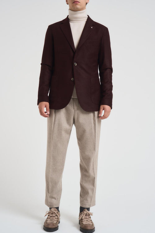 Blazer uomo Alan bordeaux - 1