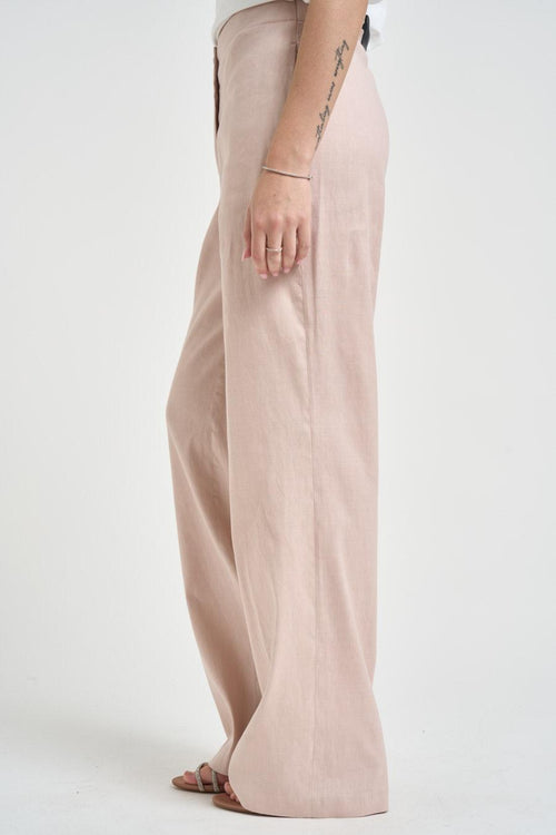 Pantalone donna a palazzo cipria - 2