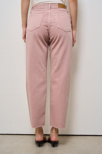 Jeans donna regular rosa - 4