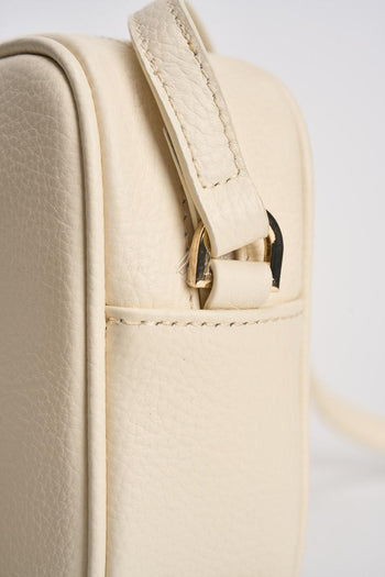 Borsa donna a tracolla panna - 5