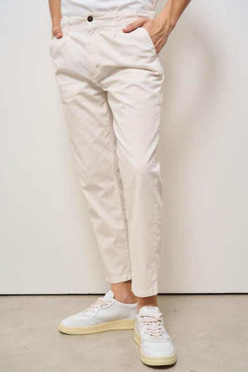 Pantalone uomo regular panna - 2