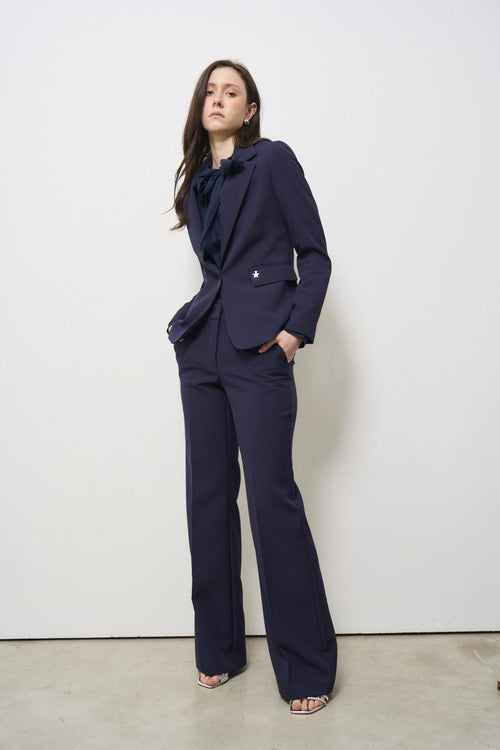 Completo abito donna blu