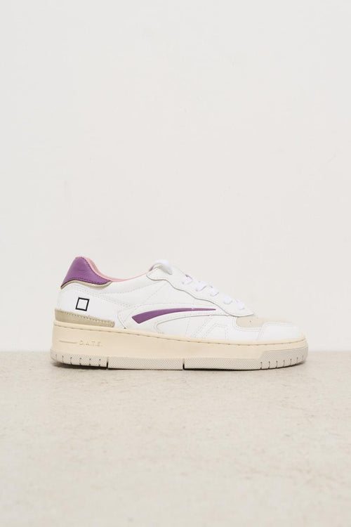 Women's Sneakers Torneo White and Purple
