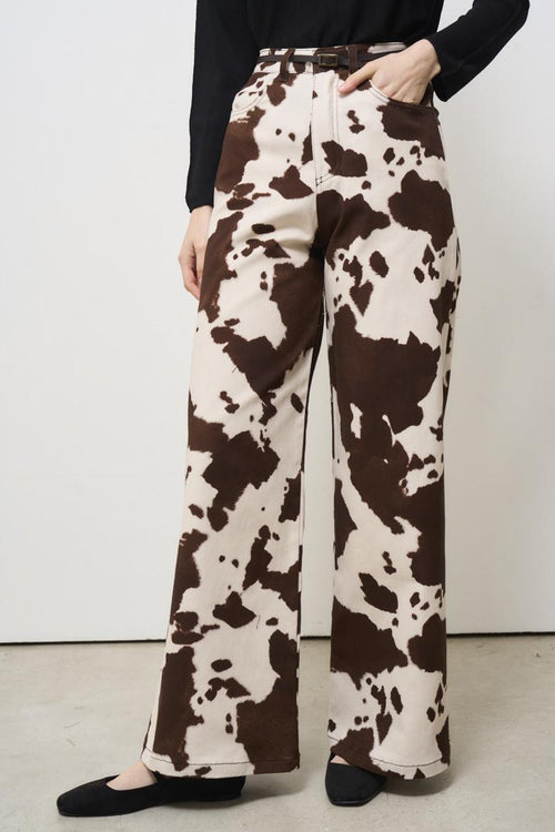 Women's jeans in spotted denim - 2