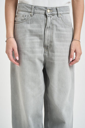 Jeans donna Laila in denim grigio - 6