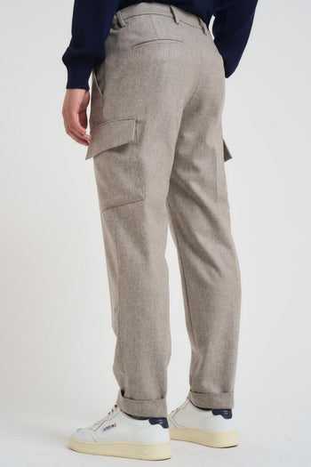 Pantalone uomo cargo fango - 4