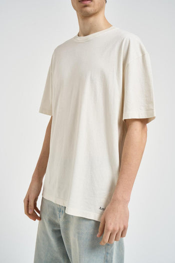 T-shirt uomo girocollo bianca - 3