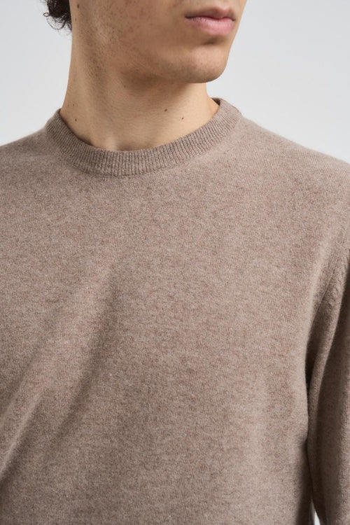 Maglia uomo girocollo tortora - 2