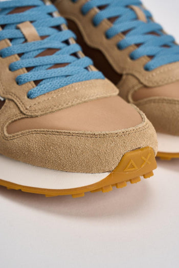 Sneakers uomo multicolor celeste - 4