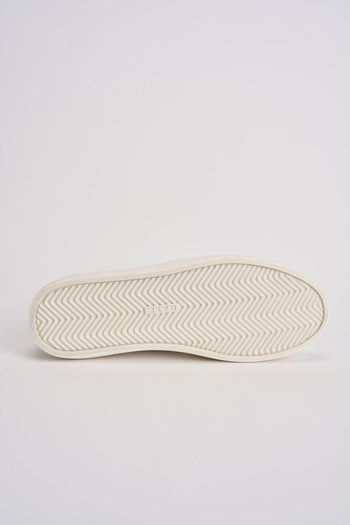 Sneakers uomo Hill low calf bianco e blu - 11