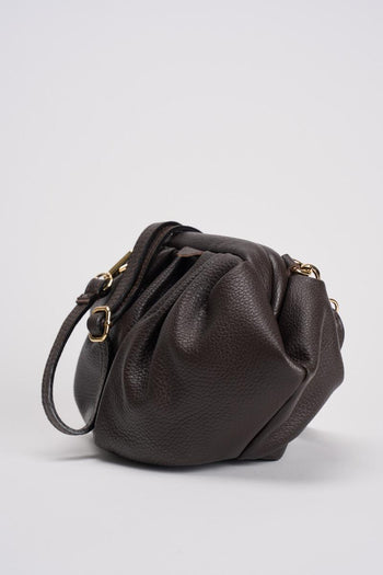 Borsa donna in pelle martellata testa di moro - 3