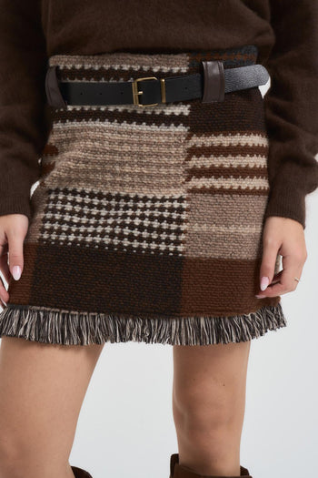 Gonna donna in maglia moro - 4