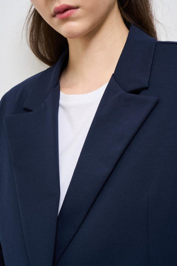 Giacca donna doppiopetto blu - 3