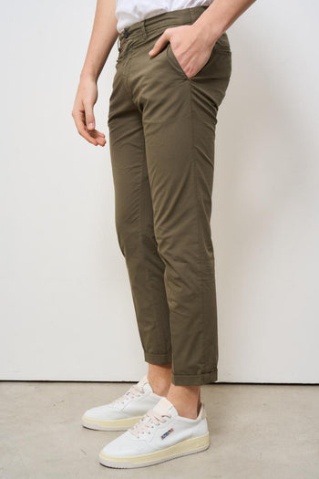 Pantalone uomo verde militare - 3