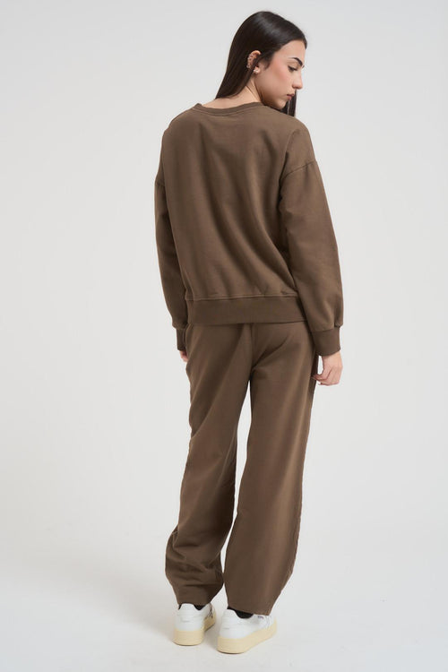 Completo tuta donna marrone - 2