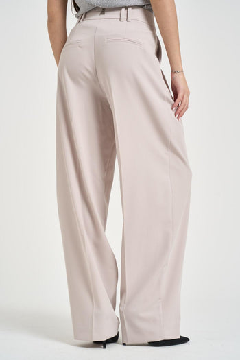 Pantalone donna a palazzo ghiaccio - 5