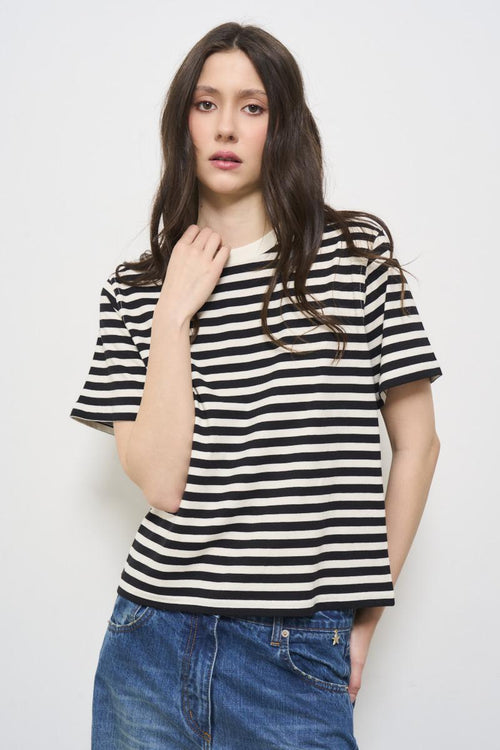 Women's striped t-shirt