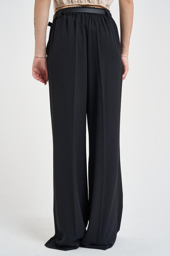 Pantalone donna flare nero - 3