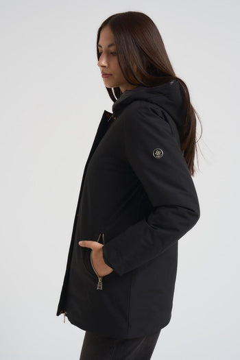 Giubbotto donna nero - 4