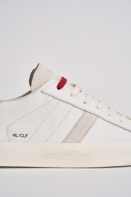 Sneakers uomo Hill Low bianca e beige - 2