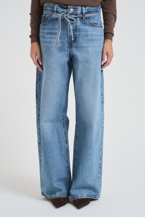 Jeans donna xl Straight in denim chiaro - 2