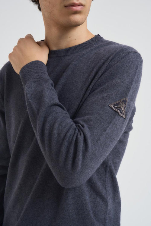 Maglia uomo girocollo grigia - 2