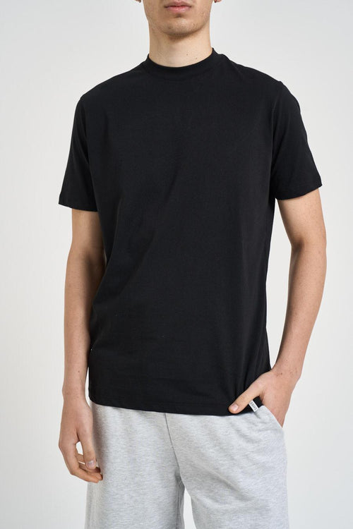 T-shirt uomo girocollo nera