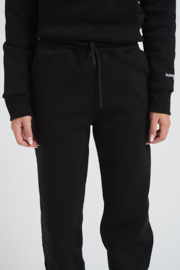 Pantalone tuta jogger donna nero - 6