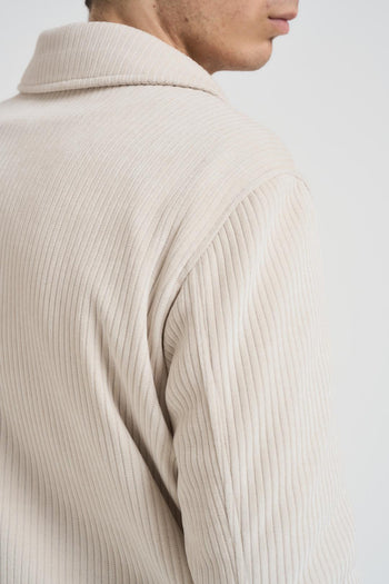 Giubbotto uomo in velluto burro - 4