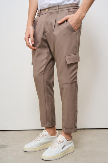 Pantalone uomo regular tortora - 3