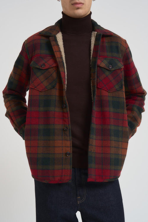 Camicia uomo a quadri rossa - 2