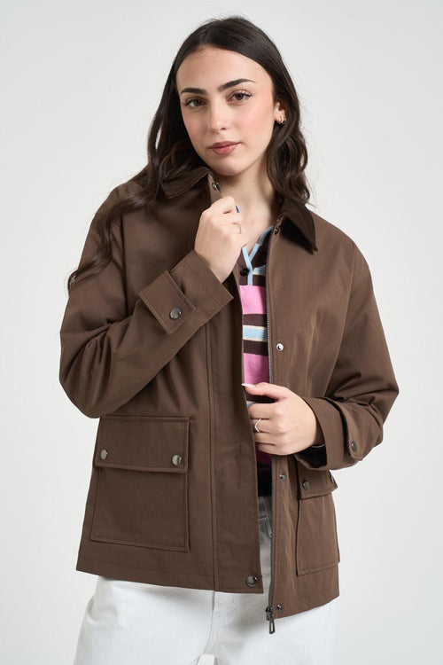 Giacca donna marrone - 2