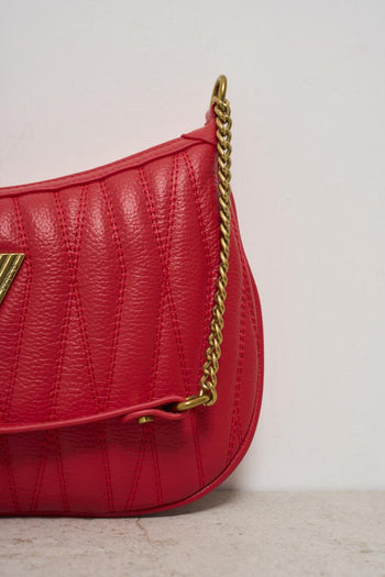 Borsa donna trapuntata rossa - 3
