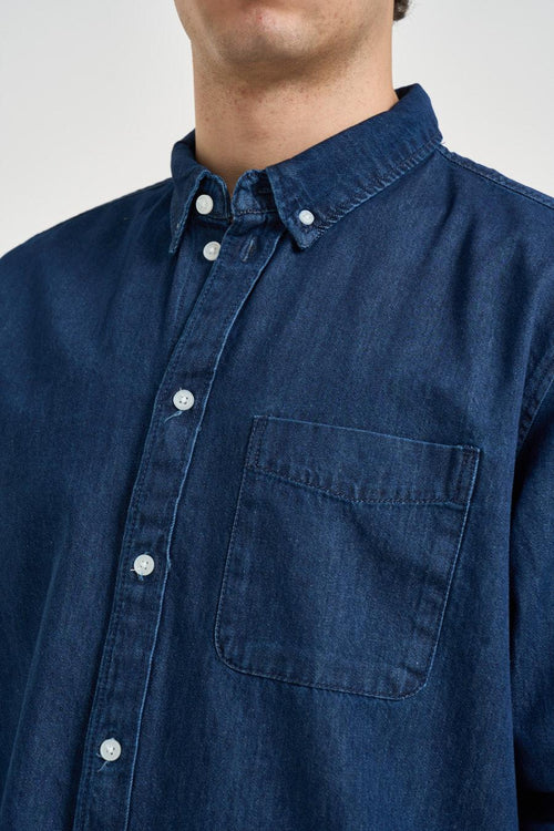 Camicia uomo in denim chiaro - 2