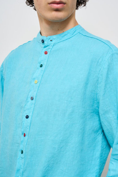 Camicia uomo celeste - 2