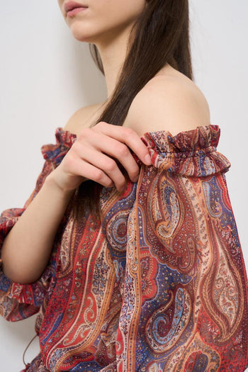 Blusa donna in fantasia - 3