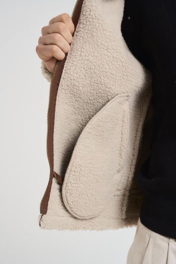 Giubbotto ecomontone uomo marrone - 7