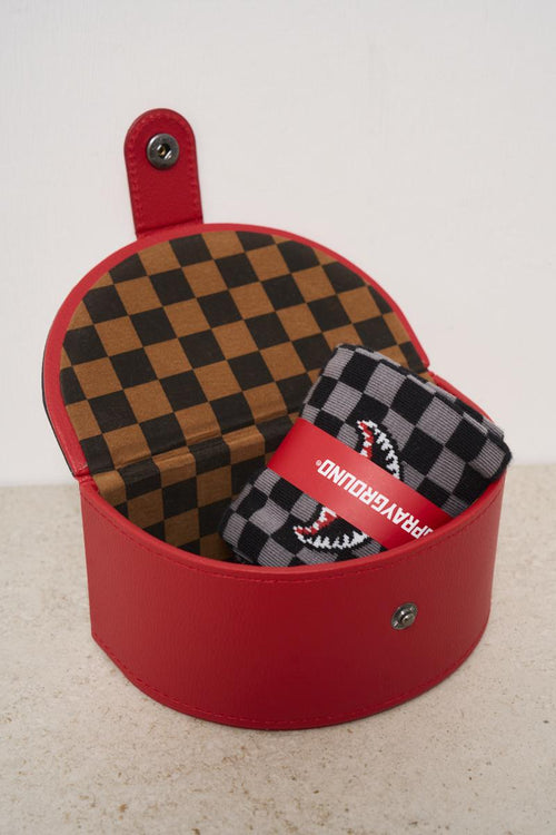 Men's Checkered Terry Socks