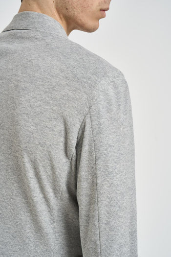 Giacca uomo monopetto grigia - 5
