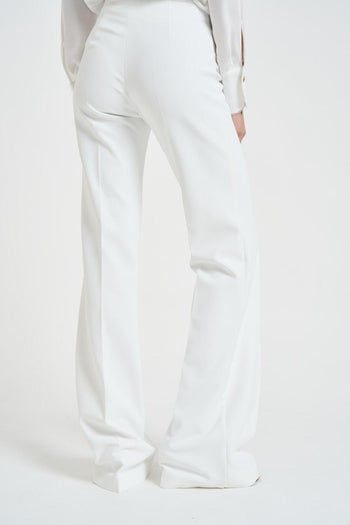 Pantalone donna gamba dritta bianco - 3