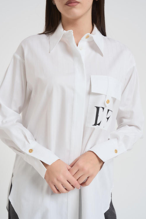Camicia donna over bianca - 2